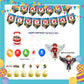 ParteeTime Kids Birthday Party Celebration Decoration Set Roblox 4 in 1 Hiasan Majlis Sambutan Hari Jadi Kanak-Kanak