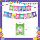 ParteeTime Kids Birthday Party Celebration Decoration Set Dollhouse Doll House Gabby 4 in 1 Hiasan Majlis Sambutan Hari Jadi Kanak-Kanak