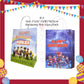 ParteeTime Kids Birthday Party Celebration Decoration Set Roblox Red 4 in 1 Hiasan Majlis Sambutan Hari Jadi Kanak-Kanak