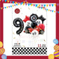 ParteeTime Kids Number 0-9 Birthday Party Decoration 11pcs Set Foil Balloon Set Belon Hiasan Parti Hari Jadi Kanak-Kanak