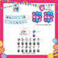 ParteeTime Kids Birthday Party Celebration Decoration Set My Little Pony 4 in 1 Hiasan Majlis Sambutan Hari Jadi Kanak