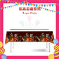 ParteeTime Kids Ninjago Theme Decorations Birthday Party Supplies Banners Backdrop Set Hiasan Hari Jadi Kanak-Kanak