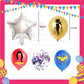 ParteeTime Kids Birthday Party Celebration Decoration Set Wonder Woman 4 in 1 Sambutan Hiasan Hari Jadi Kanak-Kanak