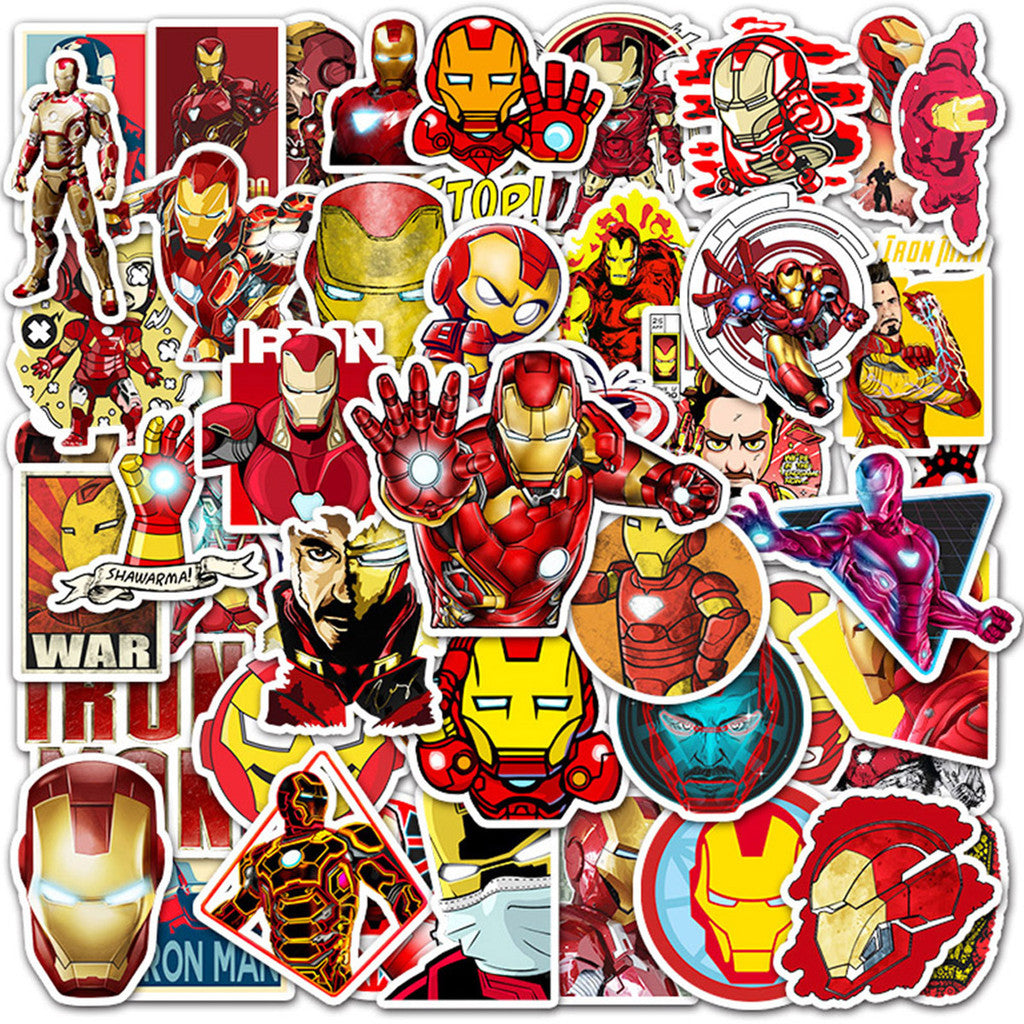 ParteeTime Kids 50pcs 100pcs Cute Cartoon Waterproof Vinyl Sticker for Water Bottle Laptops Computer Desk Helmet Bicycle