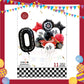 ParteeTime Kids Birthday Party Celebration Decoration Set Racing Car 4 in 1 Majlis Sambutan Hari Jadi Kanak-Kanak