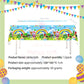 ParteeTime Kids Sprunki Theme Decorations Birthday Party Supplies Banners Backdrop Set Hiasan Hari Jadi Kanak-Kanak