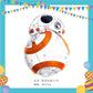 ParteeTime Astronaut Birthday Theme Decorations Kids Birthday Balloon Banner Hang Swirl Backdrop Tablecloth Cake Topper