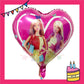ParteeTime Kids Elsa Gabby Barbie Themed Foil Balloon Birthday Party Decoration Tema Foil Belon Hari Jadi Hiasan