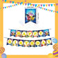 ParteeTime Kids Birthday Party Celebration Decoration Set Spongebob Patrick 4 in 1 Majlis Sambutan Hari Jadi Kanak-Kanak