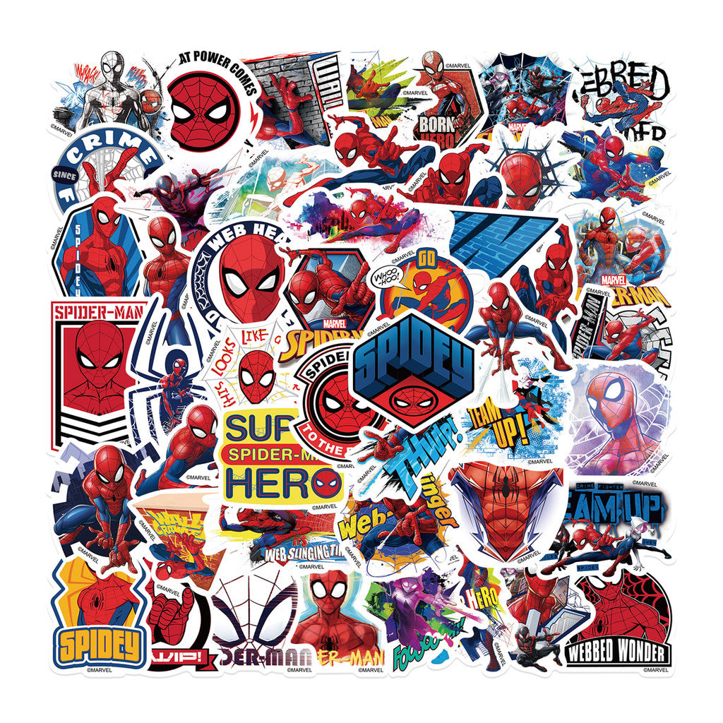 ParteeTime Kids 50pcs 100pcs Cute Cartoon Waterproof Vinyl Sticker for Water Bottle Laptops Computer Desk Helmet Bicycle