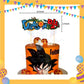 ParteeTime Kids Birthday Party Celebration Decoration Set Dragon Ball Goku 4 in 1 Majlis Sambutan Hari Jadi Kanak-Kanak