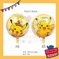 ParteeTime Kids Spd Blaze Baby Shark Themed Foil Balloon Birthday Party Decoration Tema Foil Belon Hari Jadi Hiasan