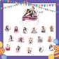 ParteeTime Kids Birthday Party Celebration Decoration Set Black Pink 4 in 1 Hiasan Majlis Sambutan Hari Jadi Kanak-Kanak