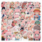 ParteeTime Kids 50pcs 100pcs Cute Cartoon Waterproof Vinyl Sticker for Water Bottle Laptops Computer Desk Helmet Bicycle