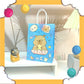 ParteeTime Kids Birthday 1pcs Capybara Gift Bags with Handle Paper Bag Packaging Door gift Beg Goodies Murah Hari Jadi