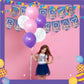 ParteeTime Kids Birthday Party Celebration Decoration Set Roblox Girl 4 in 1 Majlis Sambutan Hari Jadi Kanak-Kanak