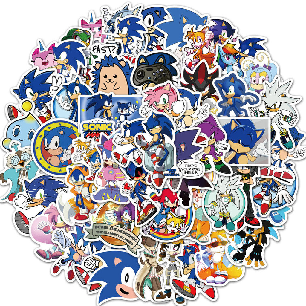 ParteeTime Kids 50pcs 100pcs Cute Cartoon Waterproof Vinyl Sticker for Water Bottle Laptops Computer Desk Helmet Bicycle