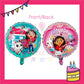 ParteeTime Kids Elsa Gabby Barbie Themed Foil Balloon Birthday Party Decoration Tema Foil Belon Hari Jadi Hiasan