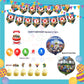 ParteeTime Kids Birthday Party Celebration Decoration Set Roblox 4 in 1 Hiasan Majlis Sambutan Hari Jadi Kanak-Kanak