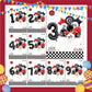 ParteeTime Kids Number 0-9 Birthday Party Decoration 11pcs Set Foil Balloon Set Belon Hiasan Parti Hari Jadi Kanak-Kanak