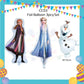ParteeTime Kids Birthday Party Celebration Decoration Set Princess Anna Elsa 4 in 1 Majlis Sambutan Hari Jadi Kanak