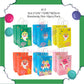 ParteeTime Kids Birthday Party Celebration Decoration Set Baby Shark 4 in 1 Banner Balloon Cake Cupcake Topper Hari Jadi