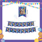 ParteeTime Kids Birthday Party Celebration Decoration Set Princess Rapunzel 4 in 1 Majlis Sambutan Hari Jadi Kanak-Kanak