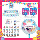 ParteeTime Kids Birthday Party Celebration Decoration Set My Little Pony 4 in 1 Hiasan Majlis Sambutan Hari Jadi Kanak