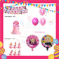 ParteeTime Kids Birthday Party Celebration Decoration Set Barbie 4 in 1 Hiasan Majlis Sambutan Hari Jadi Kanak-Kanak