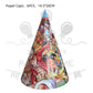 ParteeTime Kids One Piece Birthday Theme Decorations Party Balloon Banners Hang Swirls Backdrop Tablecloth Cake Topper